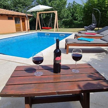 Sunny Garden Villa With Pool Loborika Esterno foto