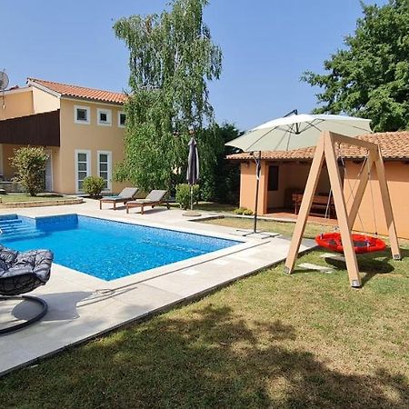 Sunny Garden Villa With Pool Loborika Esterno foto