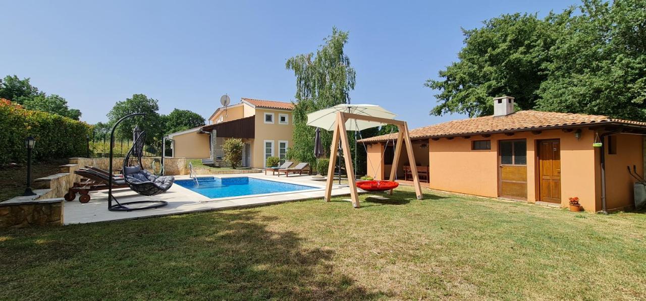 Sunny Garden Villa With Pool Loborika Esterno foto